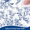 hometrixx Floral Birds Vintage Rectangle Table Cloth Cover 152x213cm