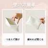 DEVENTORZ Sanitary Napkin Pouch, Set of 2, Large and Small,