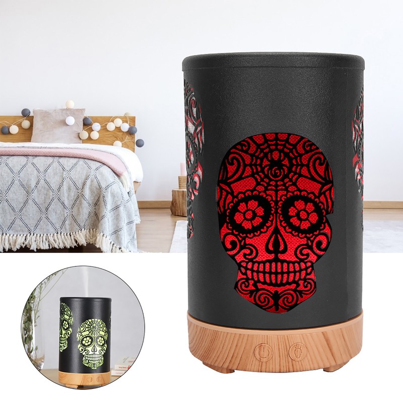 Essential Oil Diffuser Portable Remote Control Aroma Diffuser LED Light