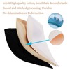 5 Pairs Bra Pads Inserts,Removable, Air Cotton,Foam Sponge,Breathable (Beige#, A/B