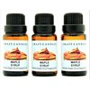 Crazy Candles Maple Syrup 3 Bottles 1/2 Fl Oz Each