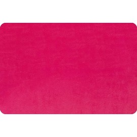Fuchsia Cuddle 3 Extra Wide Solid Minky Fabric per Yard