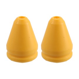 X AUTOHAUX 2pcs Rear Coil Spring Jounce Bumper Stop Axle Bumpers 52089343ab 52089342ab for Jeep Commander 2006-2010 for Jeep Grand Cherokee 2005-2006