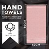 Towelogy ZHT_09 Premium Hand Towels - 100% Zero Twist Cotton
