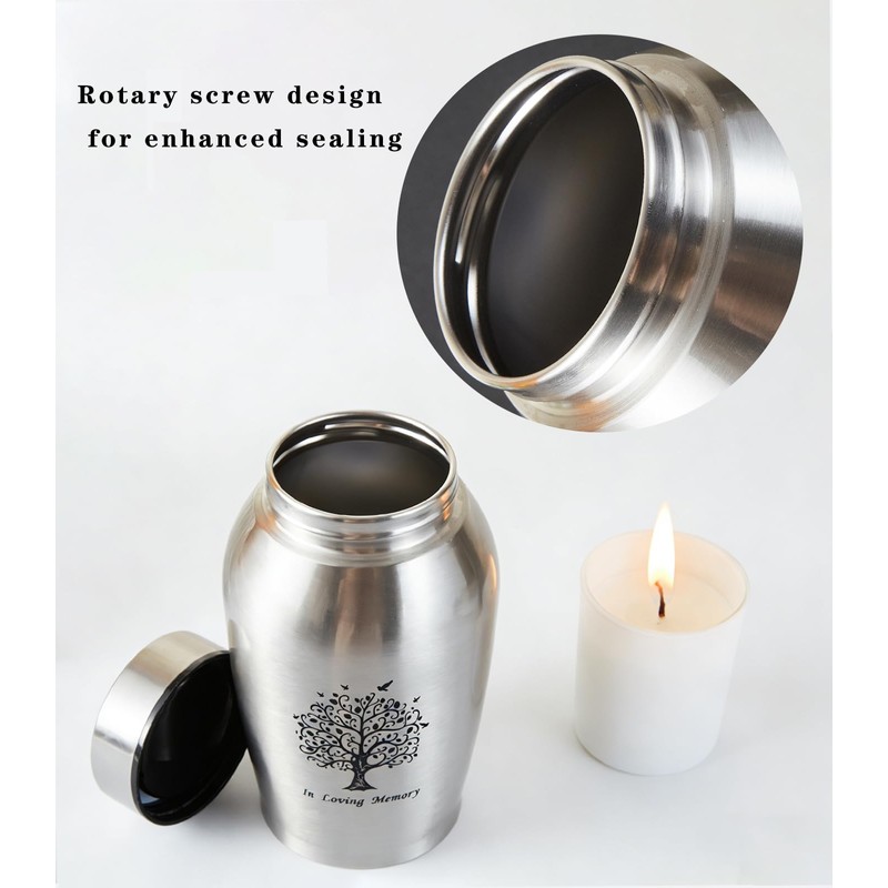 Medium Urns for Human Ashes Home Decorative Urn for Male/Female