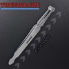 AAProTools Stainless Steel 'Bead/Ball Holding Tweezers' Ball Holder Piercing Tool