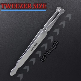 AAProTools Stainless Steel 'Bead/Ball Holding Tweezers' Ball Holder Piercing Tool Captive Bead Ball Grabber