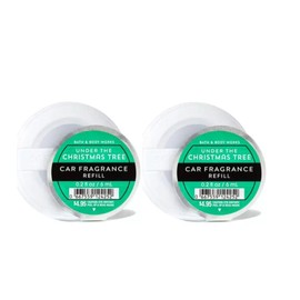 Bath Body Under The Christmas Tree Car Fragrance Refill - Pack of 2