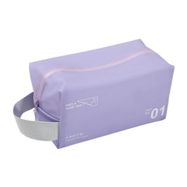 Dickly Travel Toiletry Bag Water Resistant Large Capacity with Handle Shaving Bag, Violet