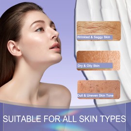 AOOJKER Neck Firming Tightening Cream, with Hyaluronic Acid & Aloe Vera, Anti-Aging Collagen Booster for Sagging Skin, Visible Lift, Hydration & Youthful Glow, Neck Cream