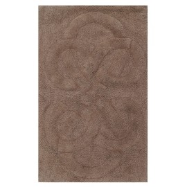 Castle Hill Tuft Twisted 220 GSF Non Skid Back Bath Rug 17 x 24 - Stone