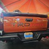 Advanced Trims CARBON / RED Tailgate Letters for TACOMA TRD