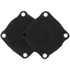 ULTECHNOVO Automotive Air Compressor Switch Pad 2pcs Rubber Gaskets Set