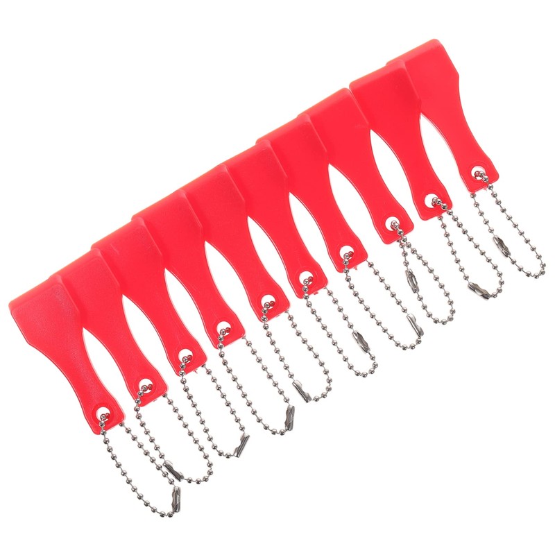 VILLFUL 10pcs Scraper Scratcher Scraper for Pottery Tickets Scratch Ticket