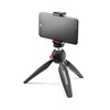 Manfrotto Pixi Mini Tripod with Smartphone Clamp, Black