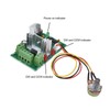 DC12V Geared Motor Turbo Worm Reduction Machinery Transmission Parts with