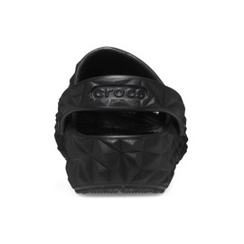 Crocs 209572-001-C11 Classic Geometric Clog K Black Black