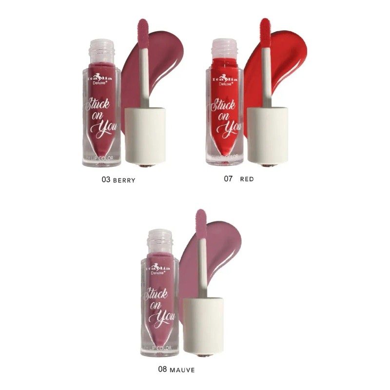 Kit Labial Tinta Semimate Stuck On You Italia Deluxe