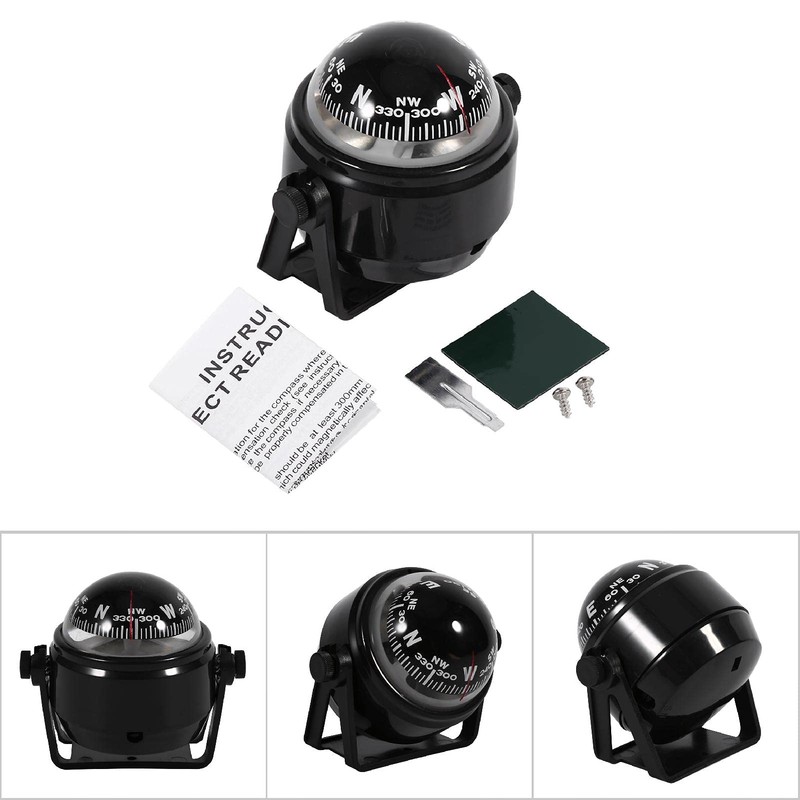 TKSE Digital Compass Multipurpose Marine Mount Voyager Compass for Boats,