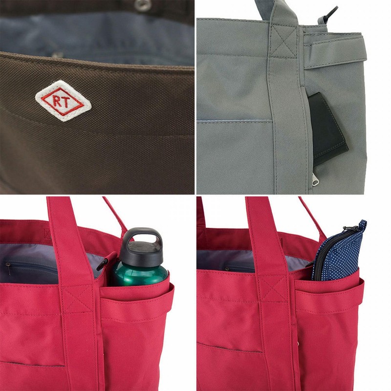 ROOTOTE Tote Bag for Women, Shoulder A4, Round Bottom SN,