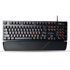 ZIDLI LATEST Optical Mechanical Gaming Keyboard ZIDLI ZK1900,Spill And Water Resistant