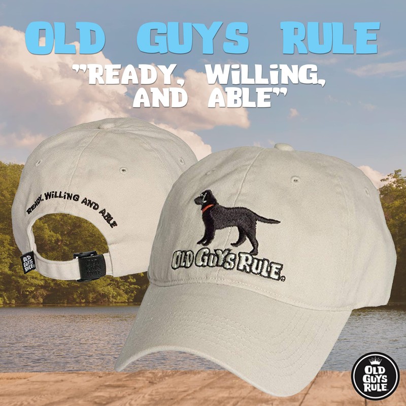 OLD GUYS RULE Viejo Chicos Regla de los Hombres Negro