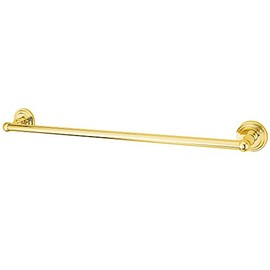Kingston Brass BA2712PB Milano Towel-Bar, 18-Inch, Polished Brass