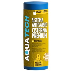 Sistema Antisarro Premium para Cisternas de 1,500 a 4,000 L. 8 Meses Previene formación de Sarro en Cisterna, tinaco y tuberías, Cartucho ablandador de agua para cisternas y depósitos de agua
