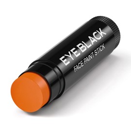 Wismee Orange Eye Black, Anti-Glare Under Eye Black Sports Grease Stick for Baseball Softball Soccer Lacrosse Hockey Athletes Sports Training