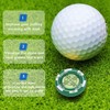 NiCola Golf Green Reader Level Ball Marker, Level Head Golf