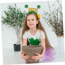 FOMIYES 3 Pcs Lovely Headband for Adults St. Patrick's Day Costumes Letter Shape Headpiece Festival Decor