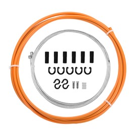 CNC Bicycle Shifter Cable Housing for Road/Mountain Bike/MTB, Orange