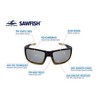 Bullhead Safety Sawfish Safety Glasses with Anti Fog and Scratch