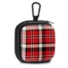 Square Data Cable Earbud Charger Coin Storage Bag Shockproof and