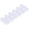 6Pcs Ink Damper Solvent Inkjet Head Rectangular PP Damper Replacement