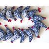Mango Gifts Prosperity Hens Indigo Fair Trade 40 inches India
