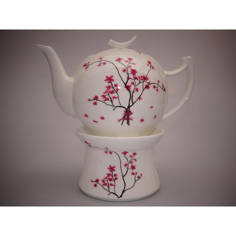 Tea Pot Cherry 1.0 Litres