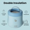 BOTTLE BOTTLE Insulated Food Container 21 oz with Transparent lids