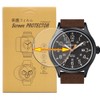 VRWOX[ 3-Pcs TPU Screen Protector For Universal Round Watch HD