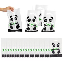 Panda Gift Bags, Panda Party Favour Bags, Panda Party Set, Panda Party Accessories, Panda Birthday Decoration, Panda Party Decorations, Panda Themed Birthday Party Gift Bags, 20 Pieces