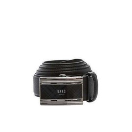 Daks (신세계강남점)DBBE2E784 블랙 체크배색버클 가죽 자동벨트 (DB Shinsegae Gangnam) DBBE2E784 Black Check Pattern Buckle Leather Automatic Belt