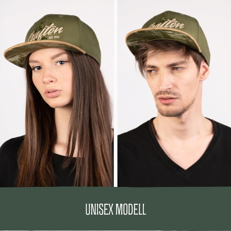 Crafton Script Snapback Cap - Baseball Cap - Unisex -