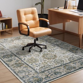 Chair Mat for Hardwood Floors & Carpet,60"x84" Office Chair Rug for Rolling Chair,Desk Rugs for Hard Floors,Anti Slip,Low Pile Carpet Floor Protector