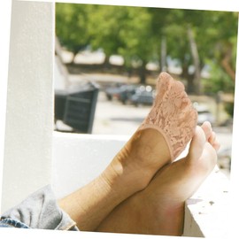 SAFIGLE High Heel Half Sole Mat 2 Pairs Invisible Non-Slip Insole for Women Soft Front Cushion Pads for Comfort and Support