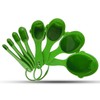 Crisp 8 Piece Measuring Cup & Spoon Set - Plastic,