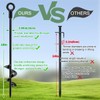 hannger 6 Pack 18" Tree Stakes and Supports for Leaning