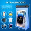 Bolsa Grande Impermeable para Teléfono Celular,Impermeable con Tira De Sellado,Bolsa