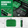 SK 22-in-1 Ratcheting Screwdriver with Nut Drivers, 216-P Multi-bit Screwdriver,
