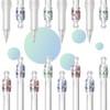 JIMMIDDA 8 Pcs Gel Pens with Black Ink, 0.7mm Fidget