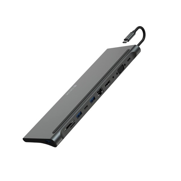 Devia USB C Laptop Docking Station Leopard Series 11 in